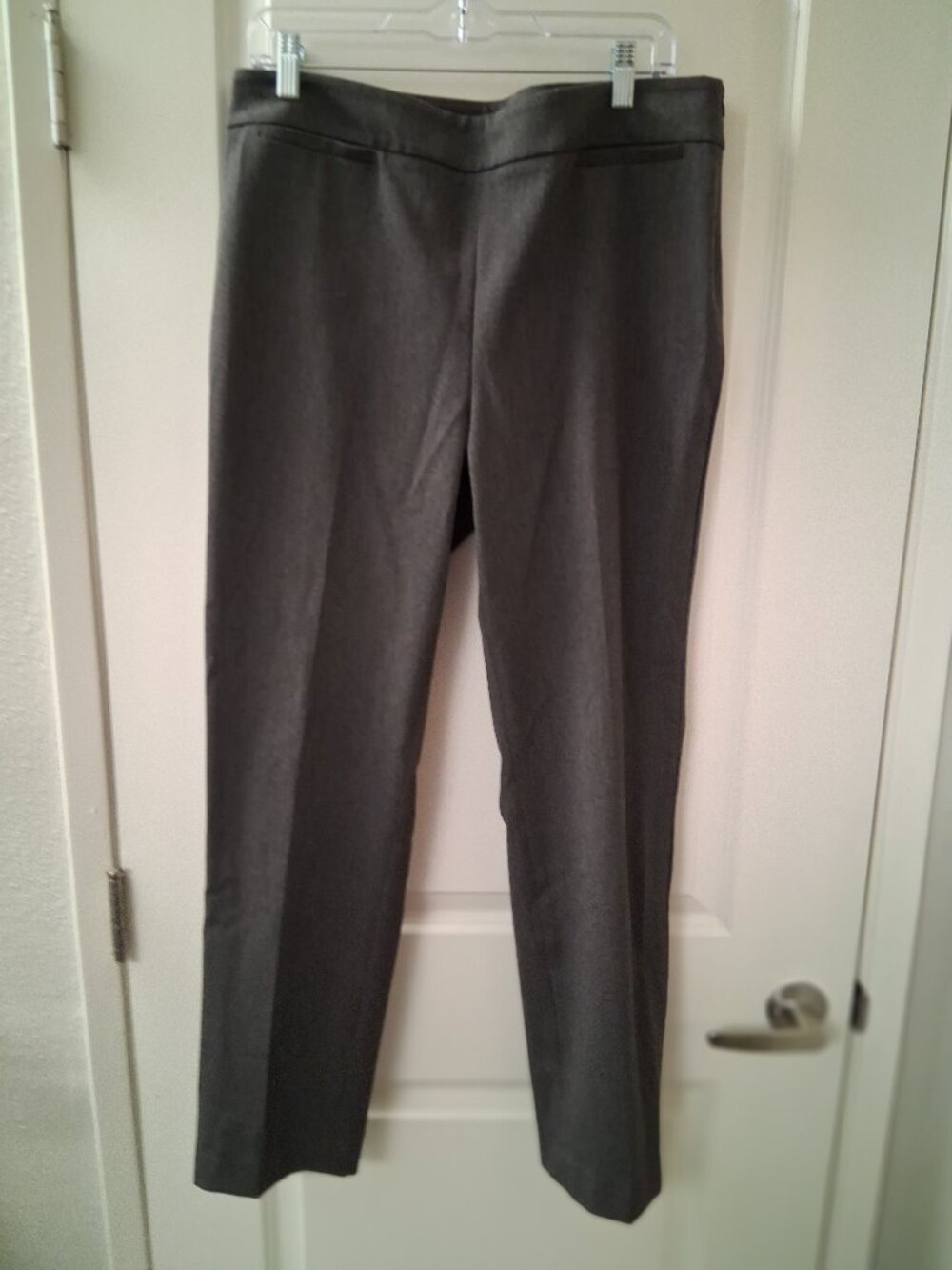 Talbots Women's Refined Bi-Stretch Pant Grey